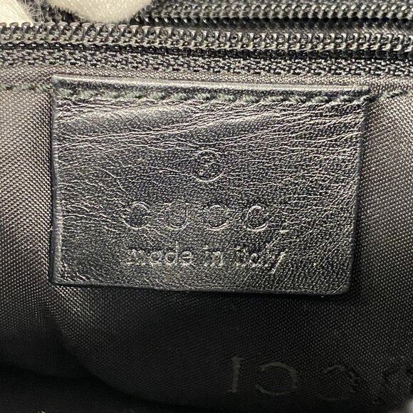 Gucci Bamboo 000 0531 Leather Handbag in Black for Women - Picture 5 of 12